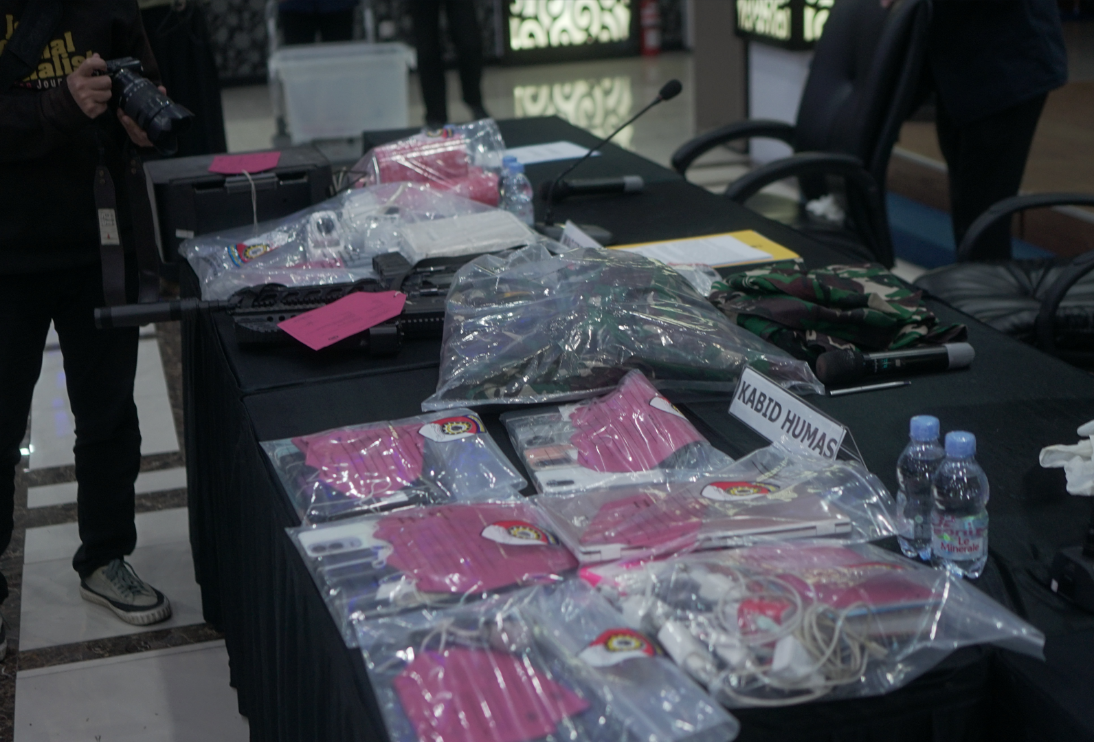 barang bukti diamankan